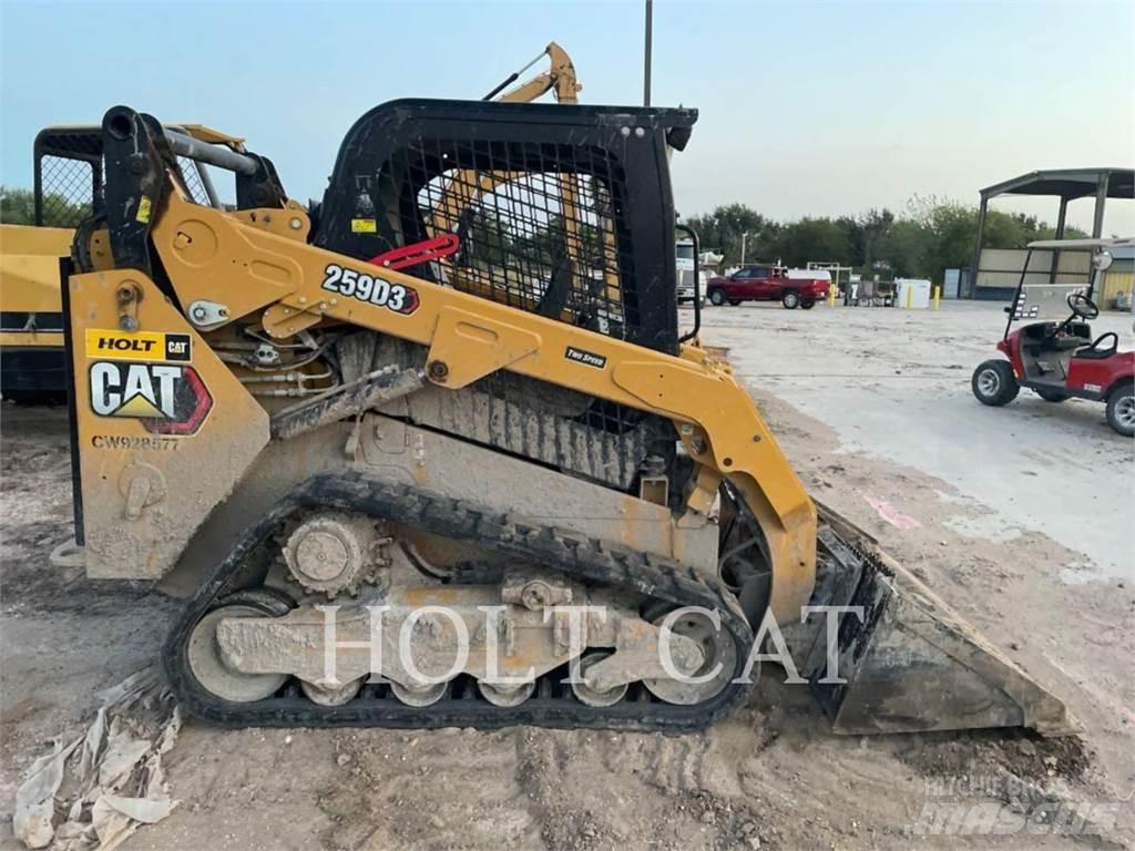 CAT 259D Bulldozer på larvebånd