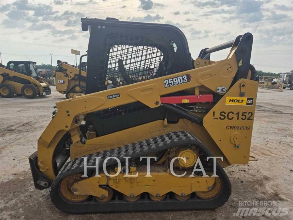 CAT 259D Minilæsser - skridstyret