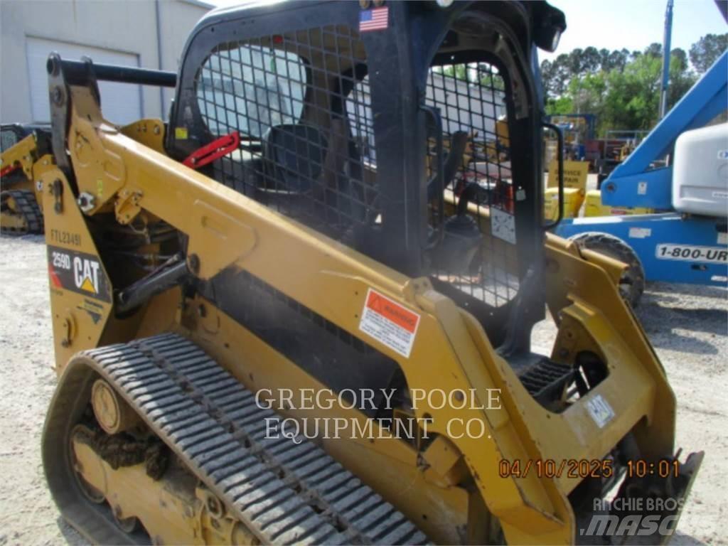 CAT 259D Larvebåndslæssere