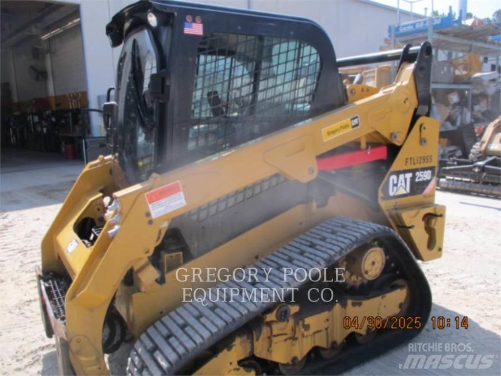 CAT 259D Larvebåndslæssere