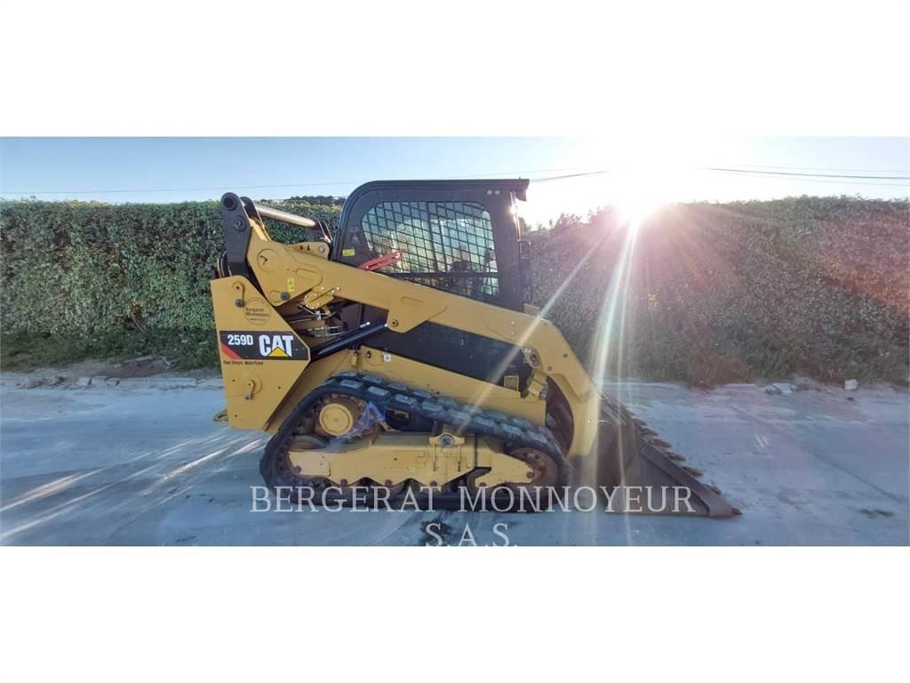 CAT 259D Larvebåndslæssere