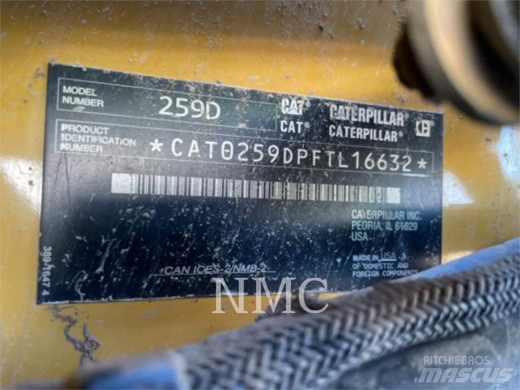 CAT 259D Larvebåndslæssere