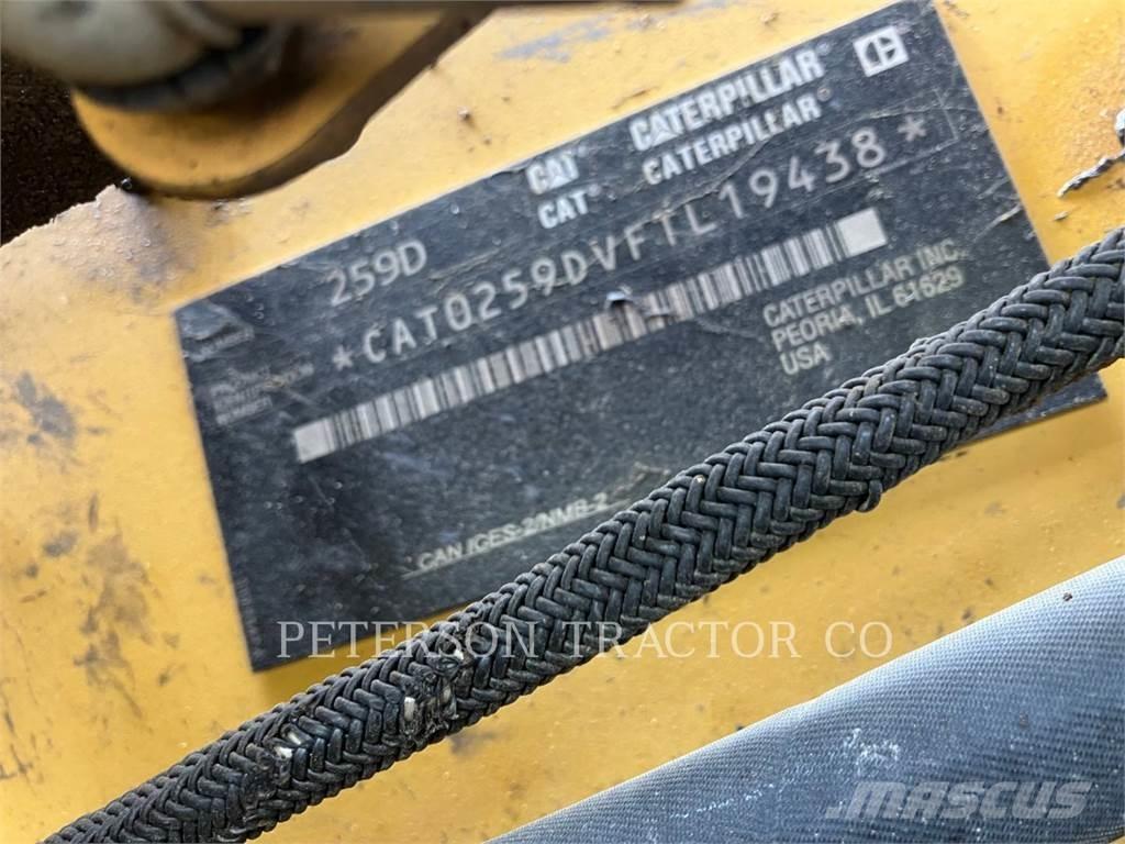CAT 259D Larvebåndslæssere