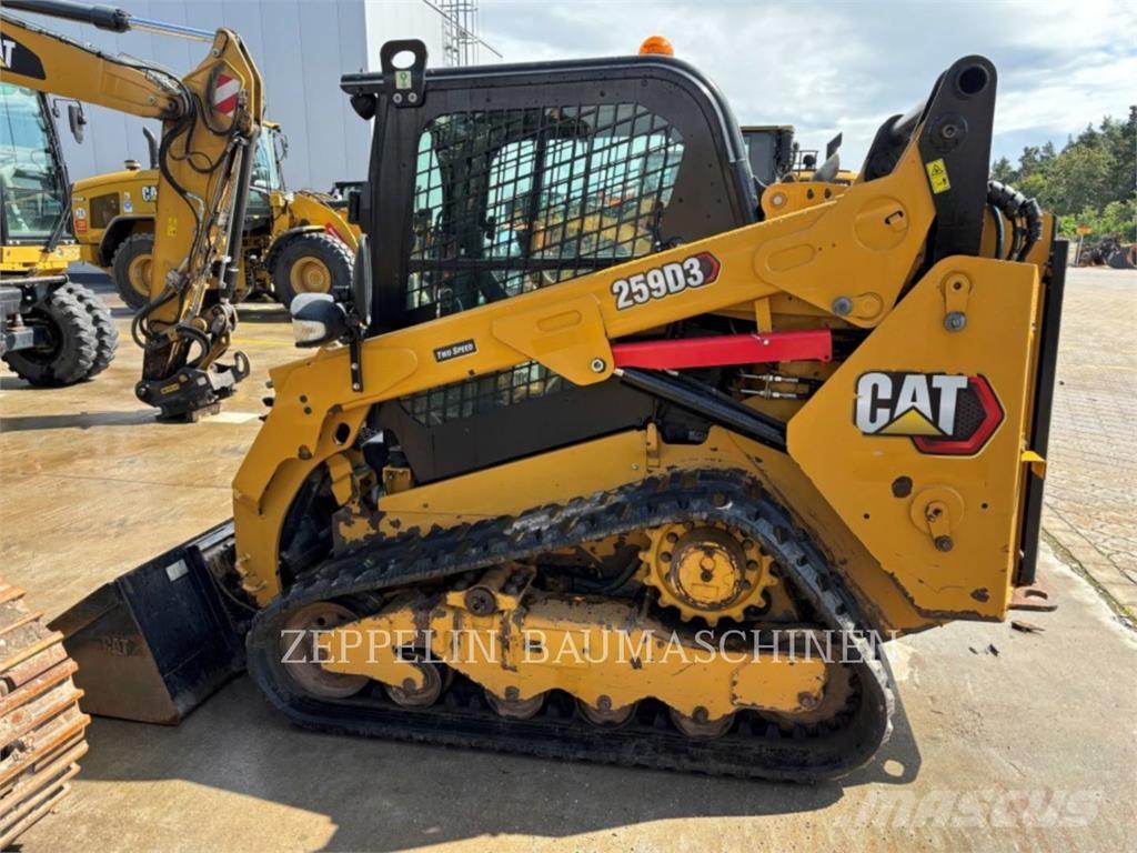 CAT 259D Minilæsser - skridstyret