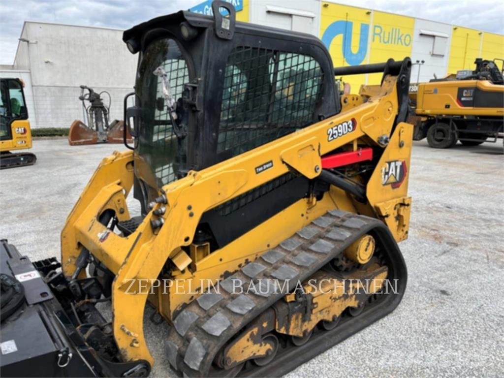 CAT 259D Minilæsser - skridstyret