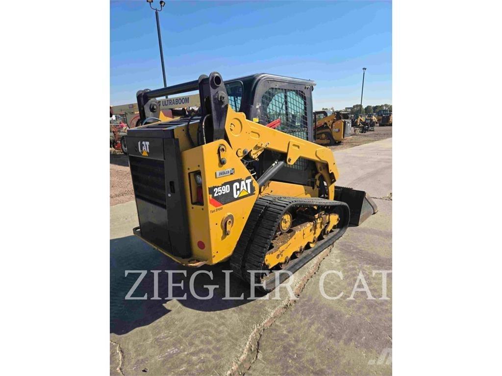 CAT 259D Larvebåndslæssere