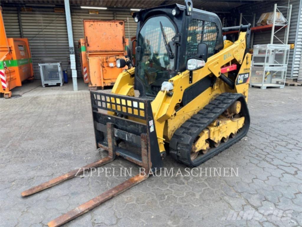 CAT 259D Minilæsser - skridstyret