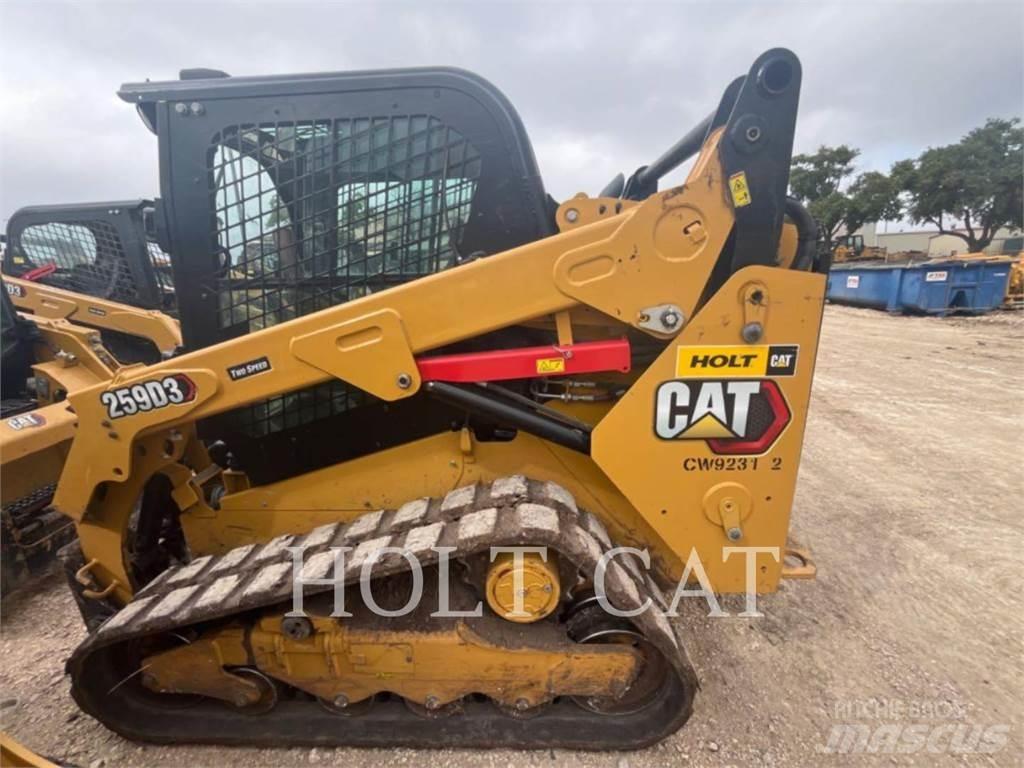 CAT 259D CAB Minilæsser - skridstyret