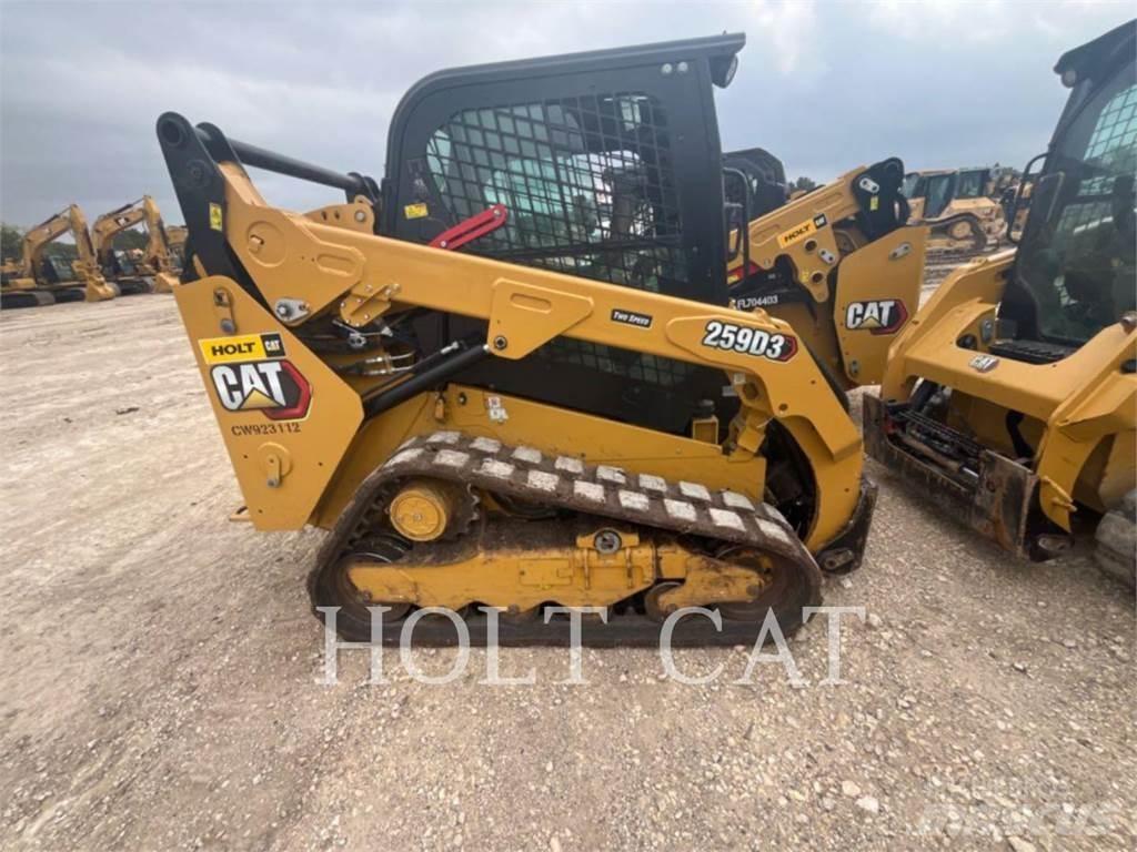 CAT 259D CAB Minilæsser - skridstyret