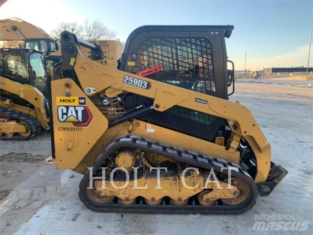 CAT 259D CAB Minilæsser - skridstyret