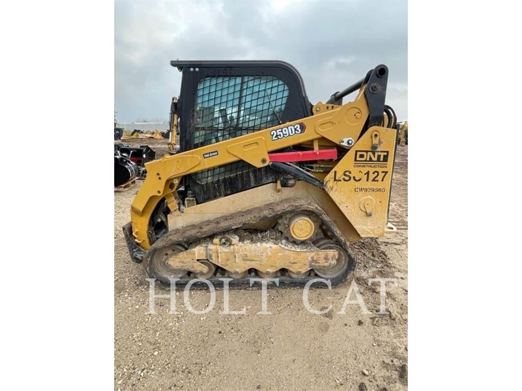 CAT 259D CAB Minilæsser - skridstyret