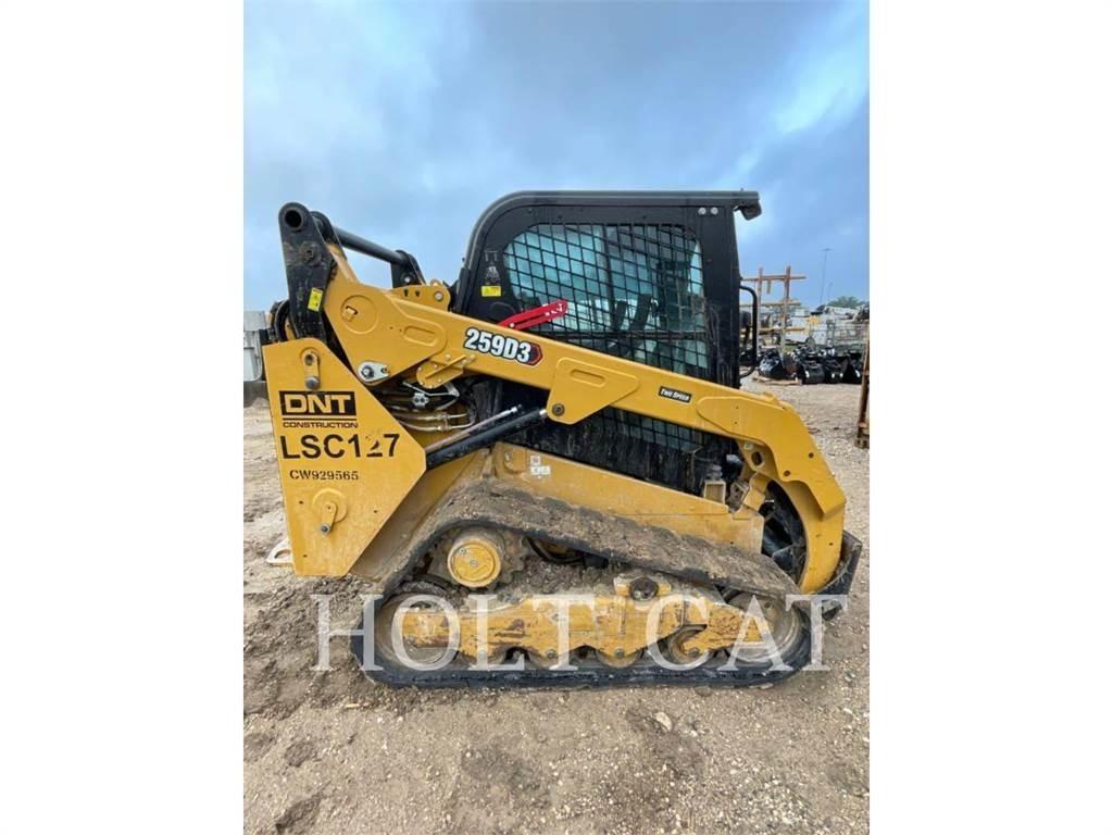 CAT 259D CAB Minilæsser - skridstyret
