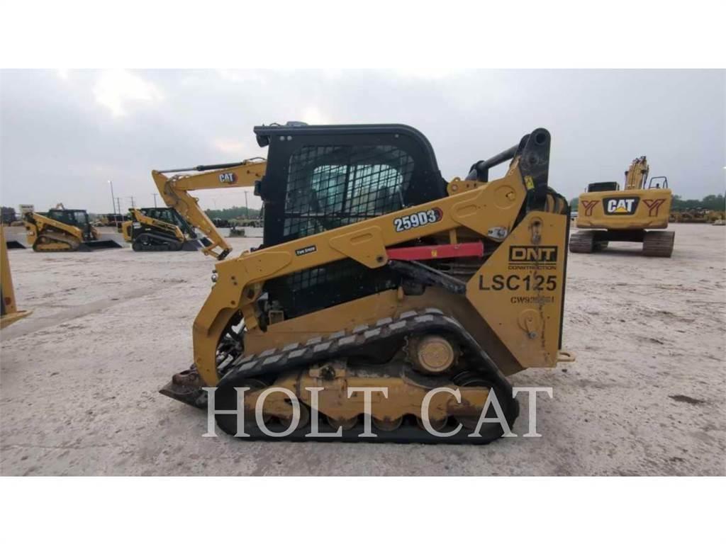 CAT 259D CAB Minilæsser - skridstyret