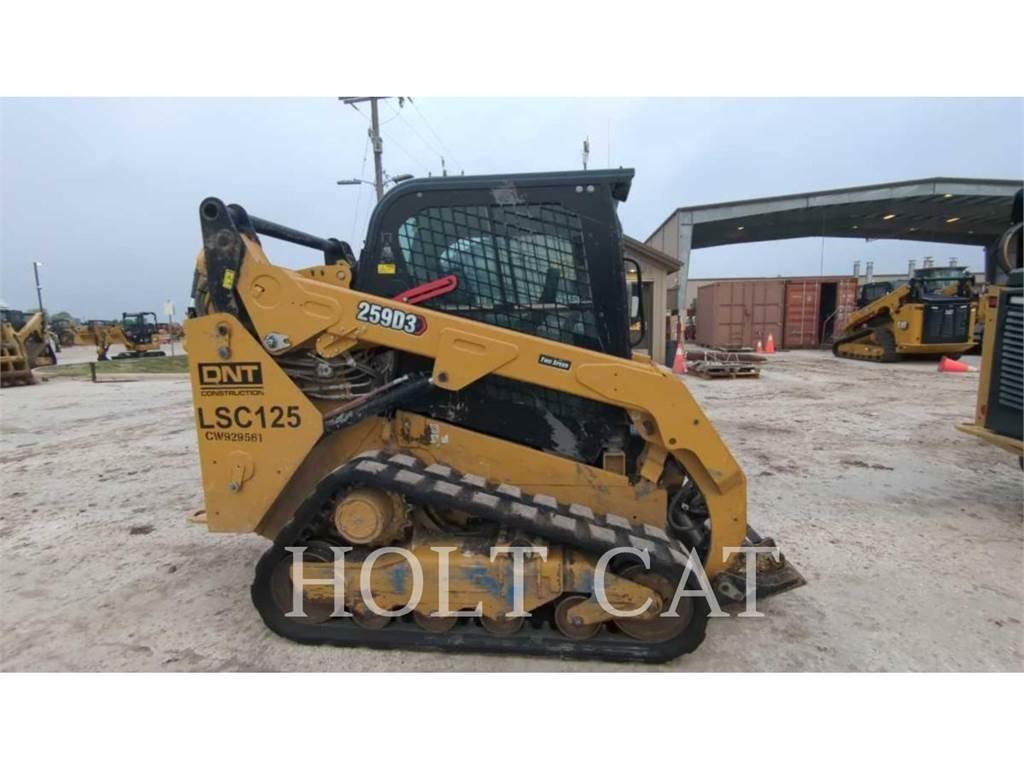 CAT 259D CAB Minilæsser - skridstyret