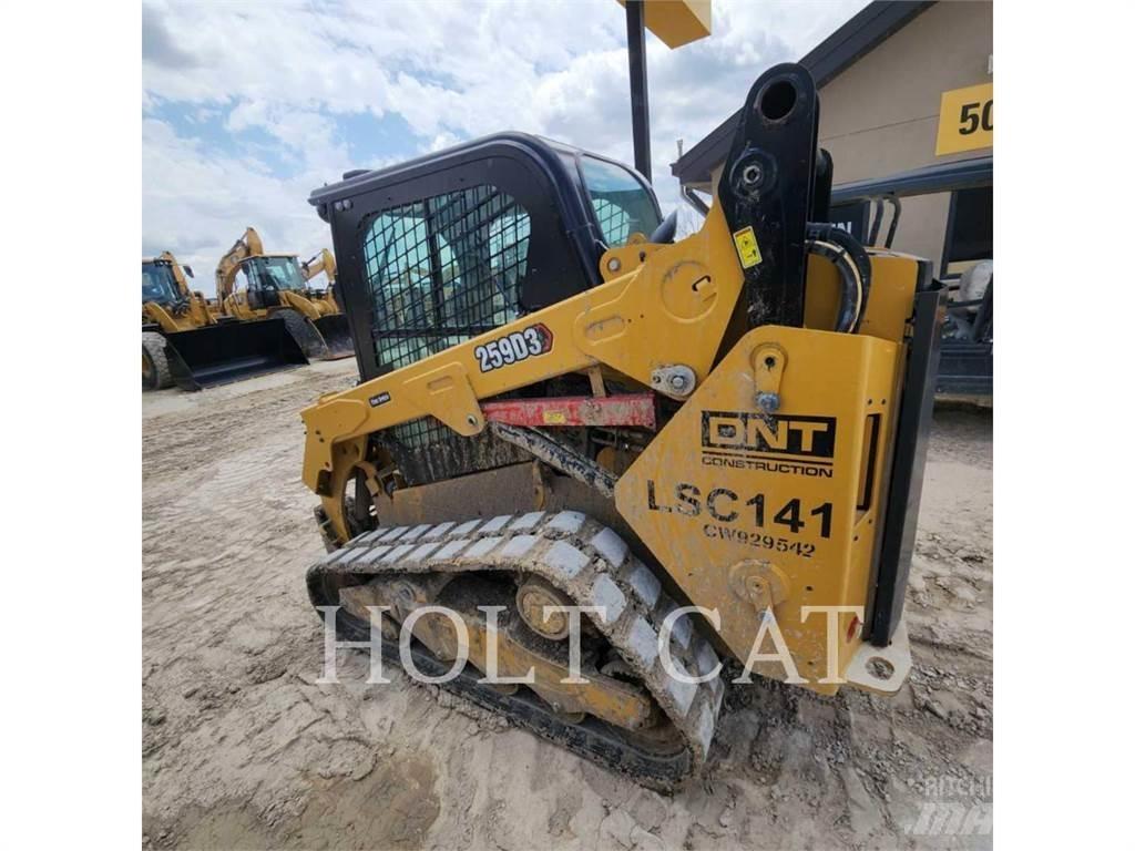 CAT 259D CAB Minilæsser - skridstyret