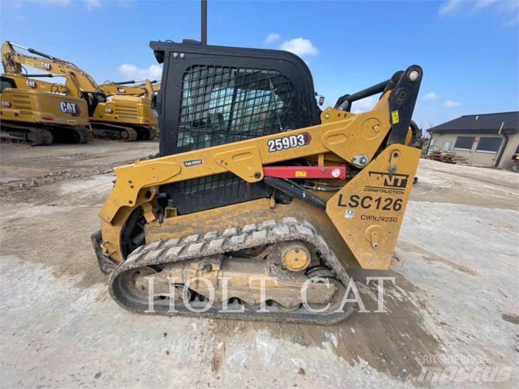 CAT 259D CAB Minilæsser - skridstyret