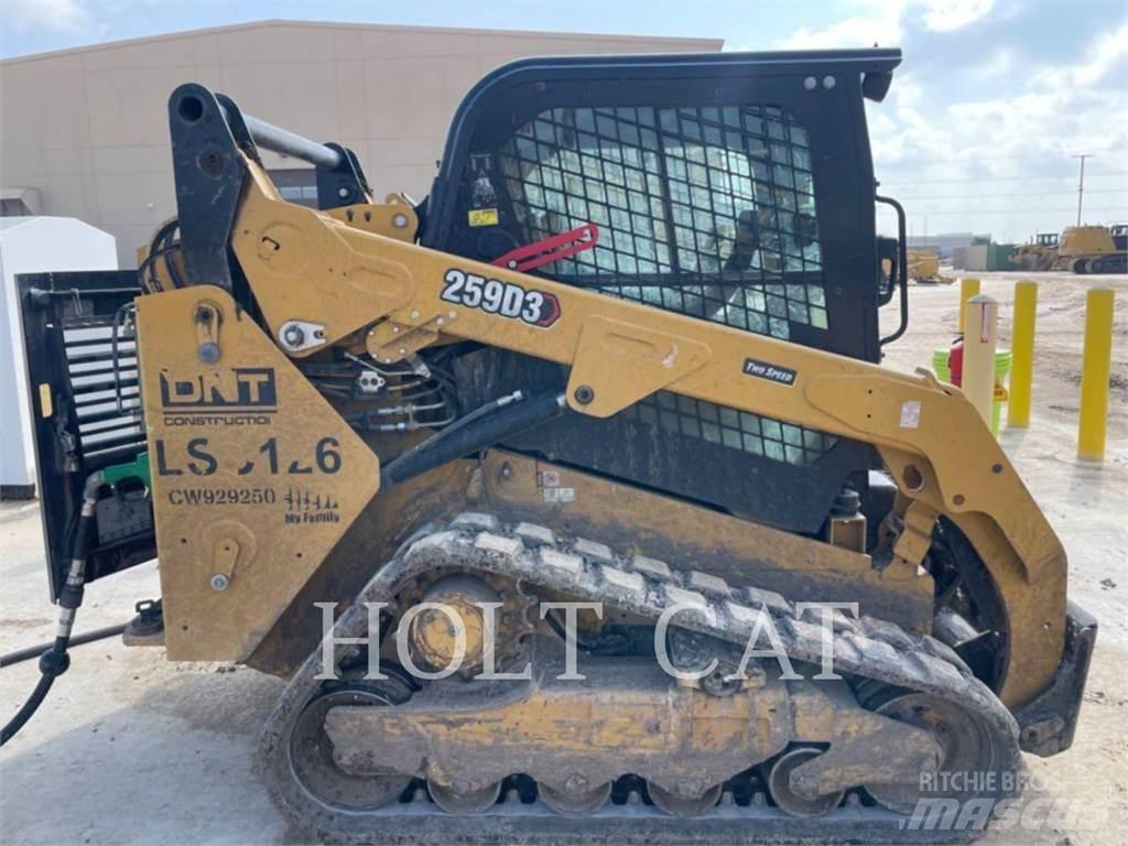 CAT 259D CAB Minilæsser - skridstyret