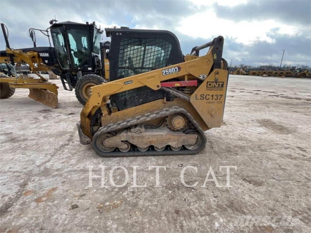 CAT 259D CAB Minilæsser - skridstyret