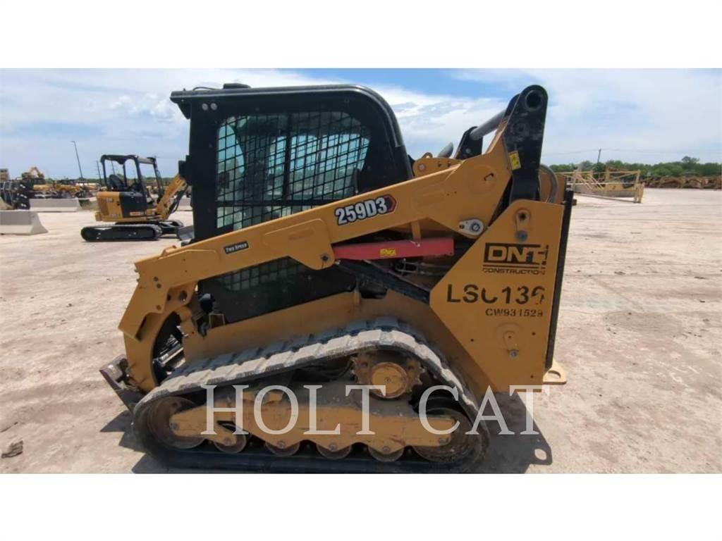 CAT 259D CAB Minilæsser - skridstyret