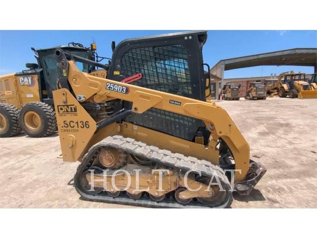CAT 259D CAB Minilæsser - skridstyret