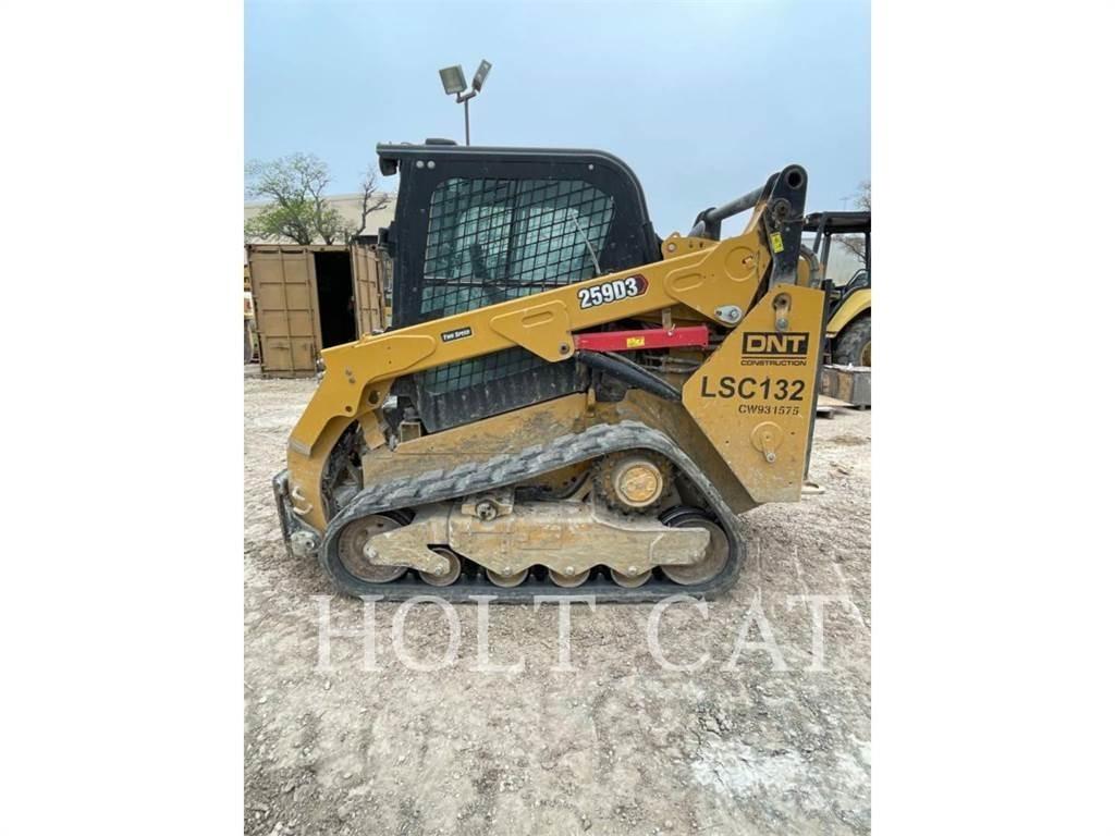 CAT 259D CAB Minilæsser - skridstyret