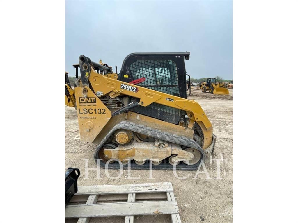 CAT 259D CAB Minilæsser - skridstyret