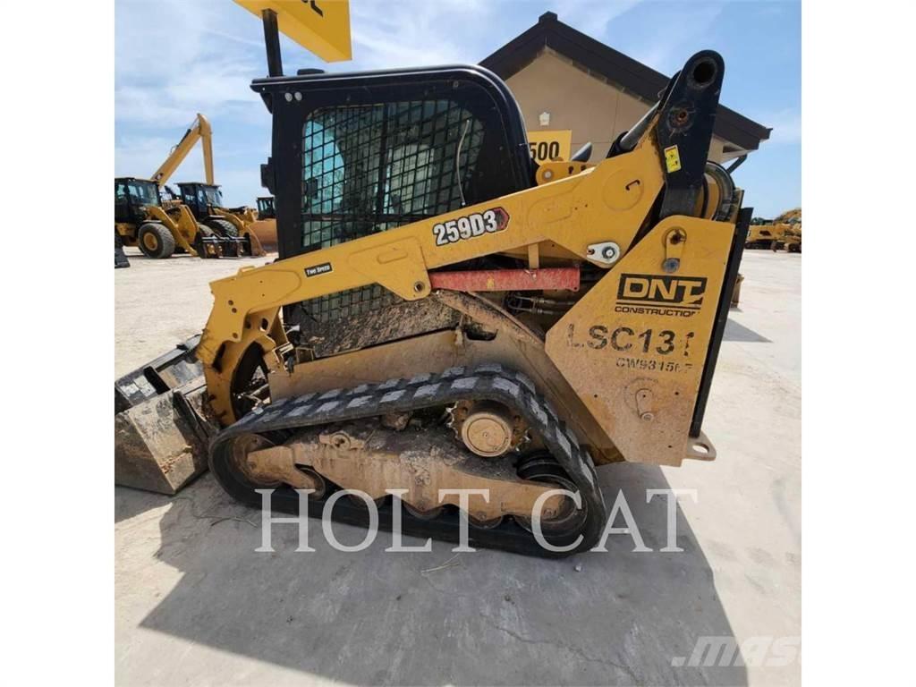 CAT 259D CAB Minilæsser - skridstyret
