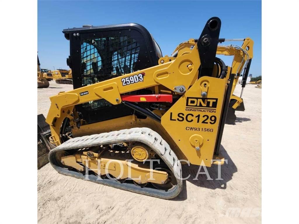 CAT 259D CAB Minilæsser - skridstyret