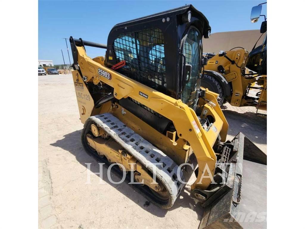 CAT 259D CAB Minilæsser - skridstyret