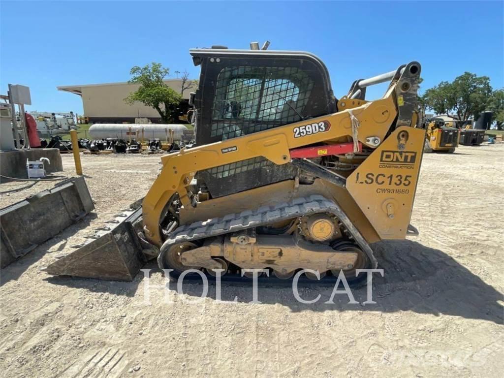 CAT 259D CAB Minilæsser - skridstyret