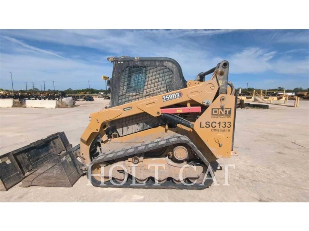CAT 259D CAB Minilæsser - skridstyret