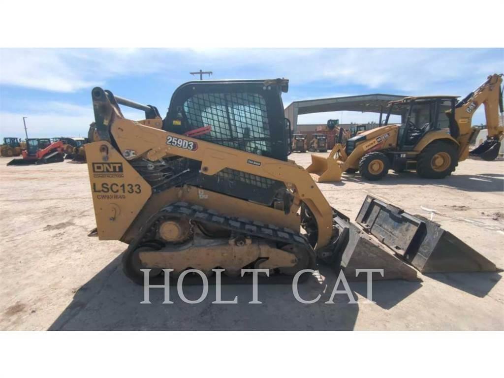CAT 259D CAB Minilæsser - skridstyret