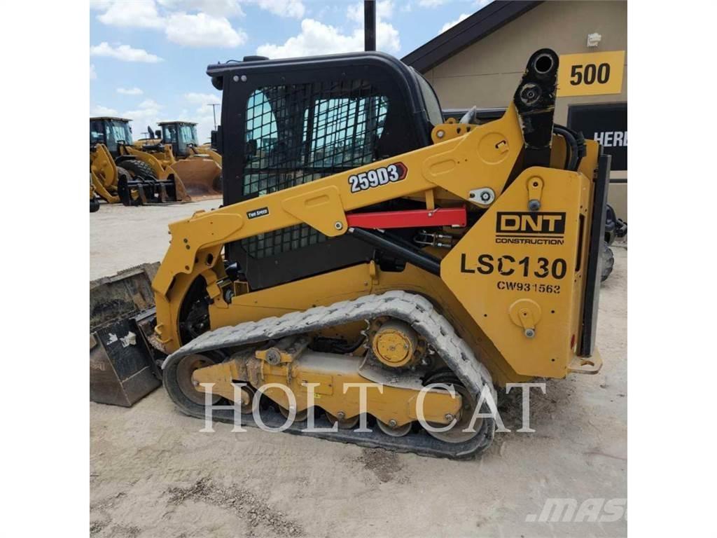 CAT 259D CAB Minilæsser - skridstyret
