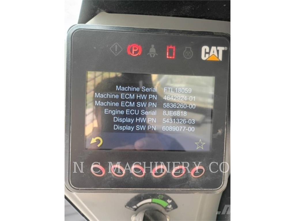 CAT 259D H2CN Minilæsser - skridstyret