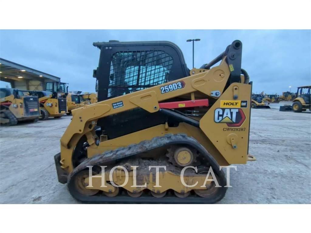 CAT 259D XPS Minilæsser - skridstyret