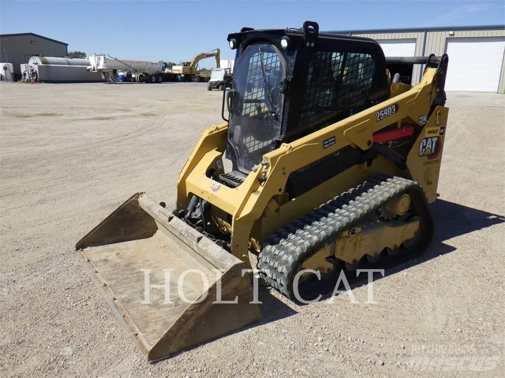 CAT 259D XPS Minilæsser - skridstyret
