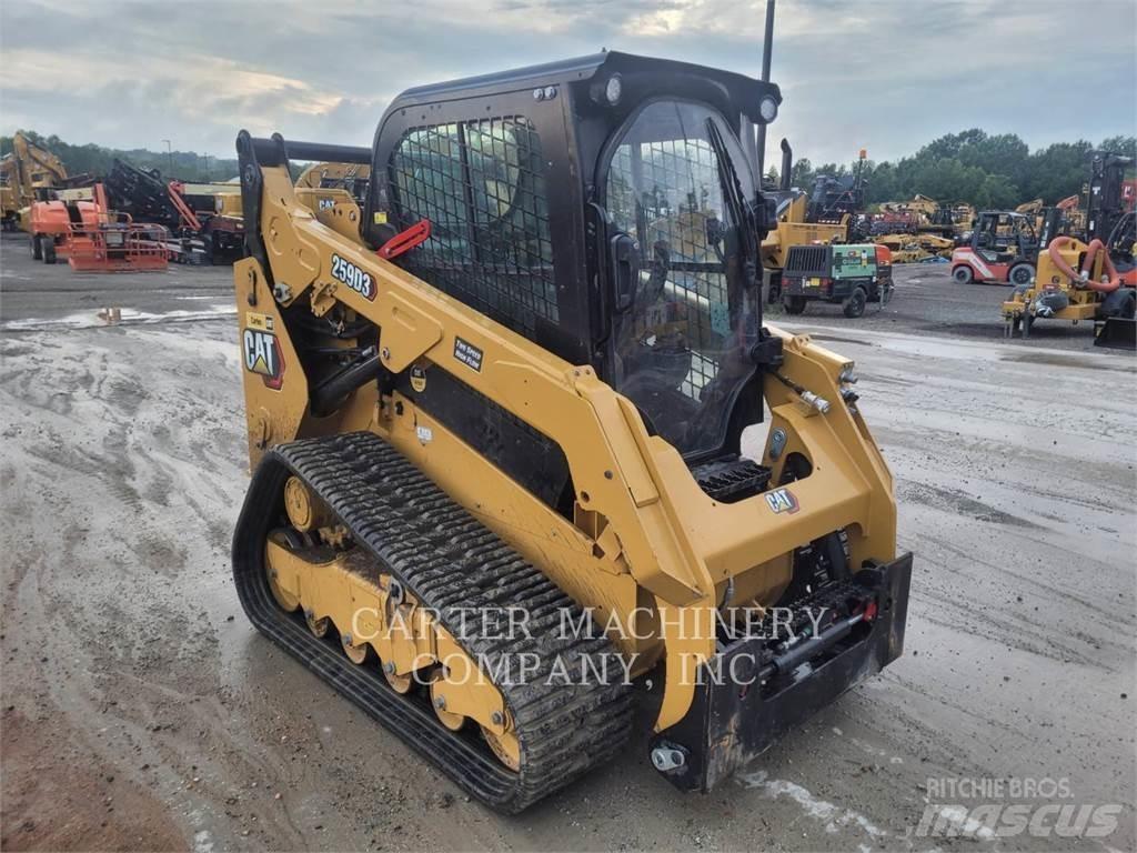 CAT 259D3 Minilæsser - skridstyret
