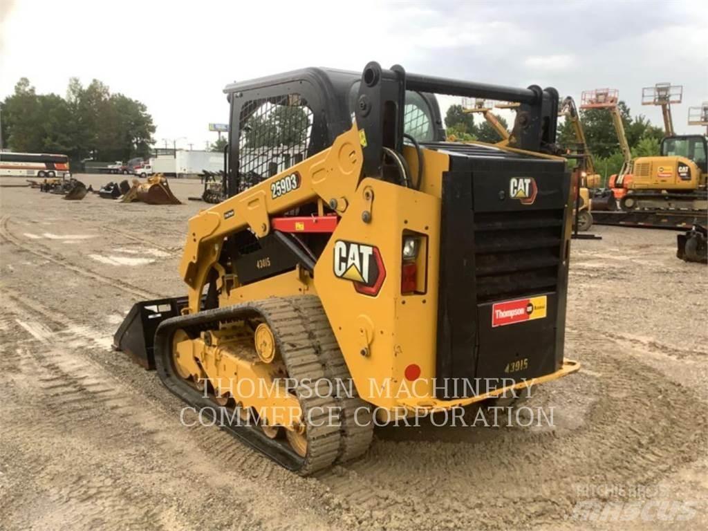 CAT 259D3 Larvebåndslæssere
