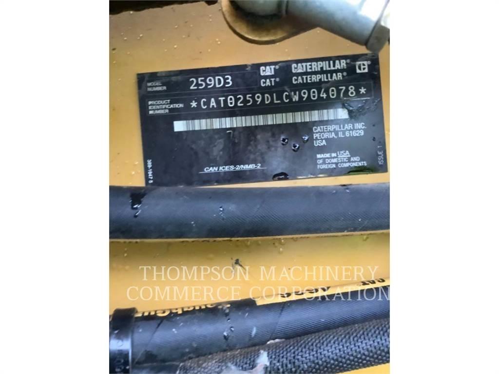CAT 259D3 Larvebåndslæssere