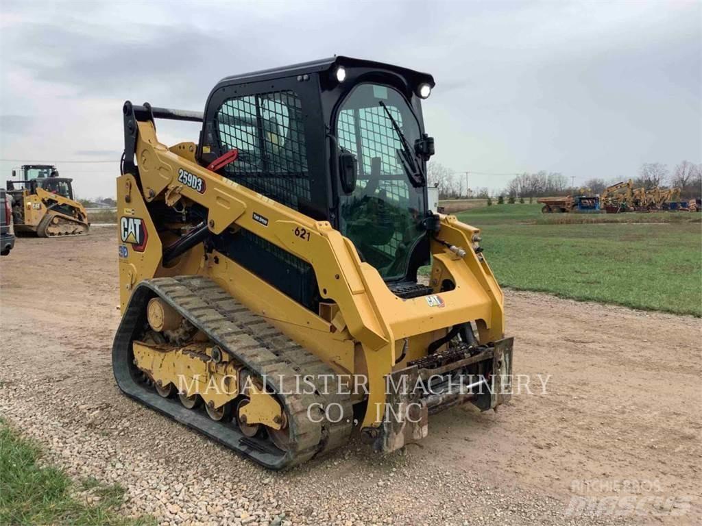 CAT 259D3 Larvebåndslæssere