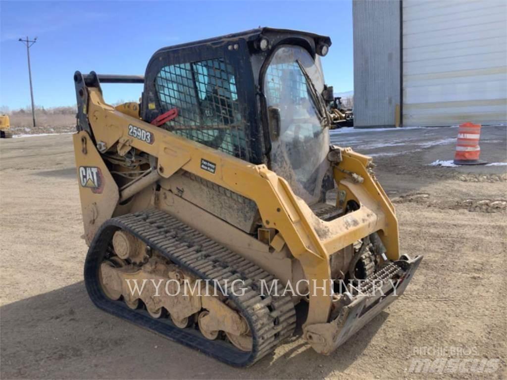CAT 259D3 Minilæsser - skridstyret