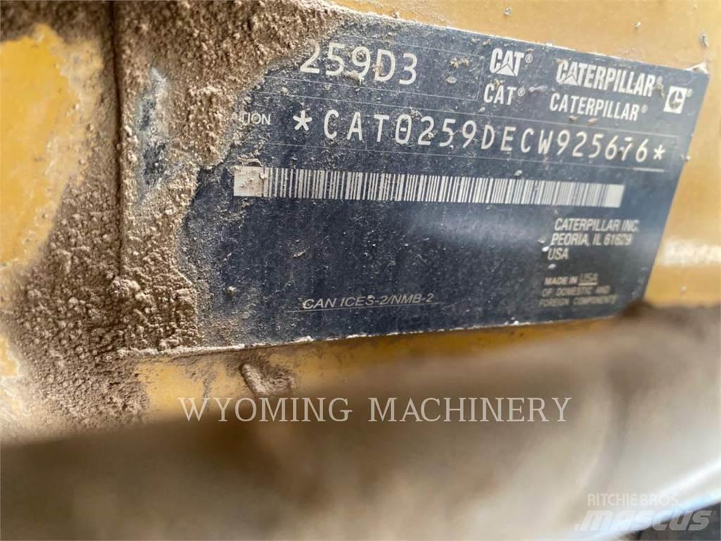 CAT 259D3 Minilæsser - skridstyret