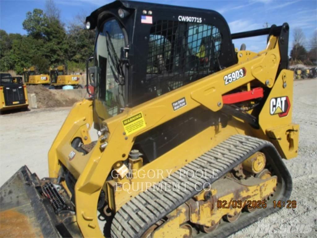 CAT 259D3 Larvebåndslæssere