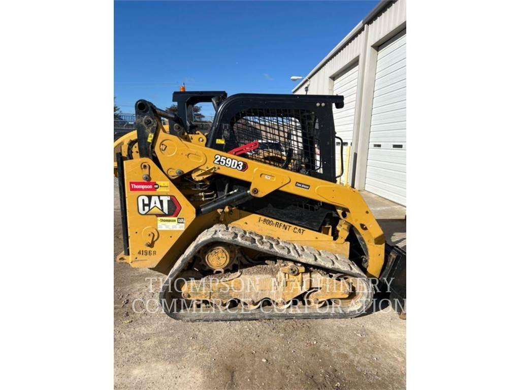 CAT 259D3 Larvebåndslæssere