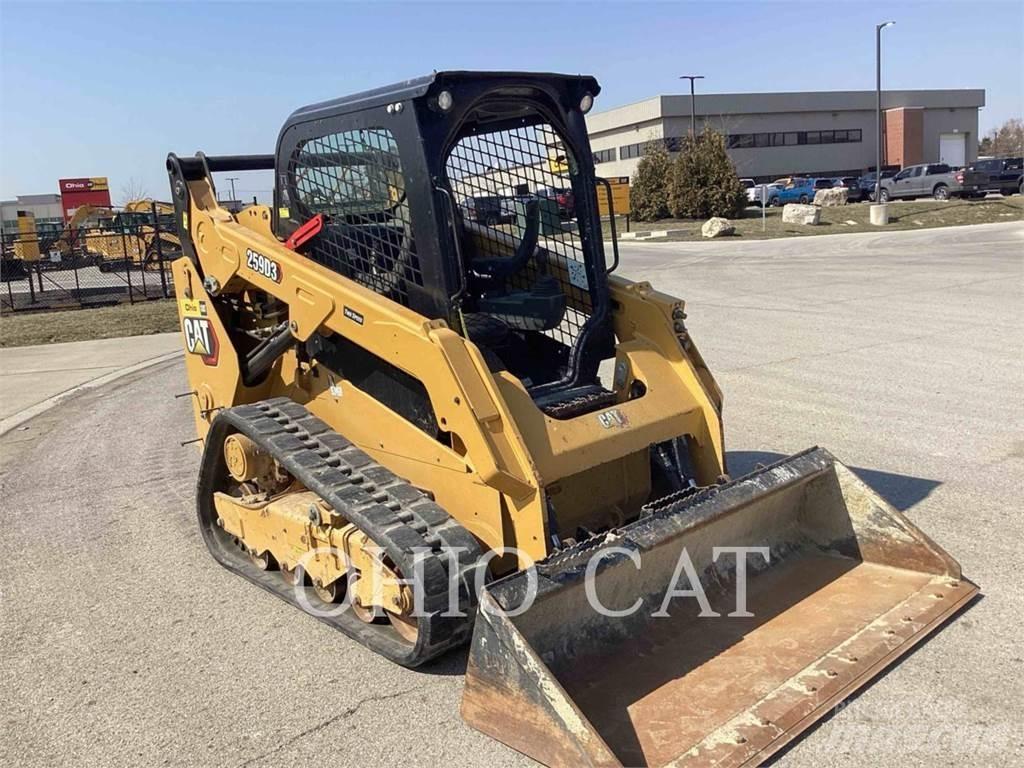 CAT 259D3 Minilæsser - skridstyret