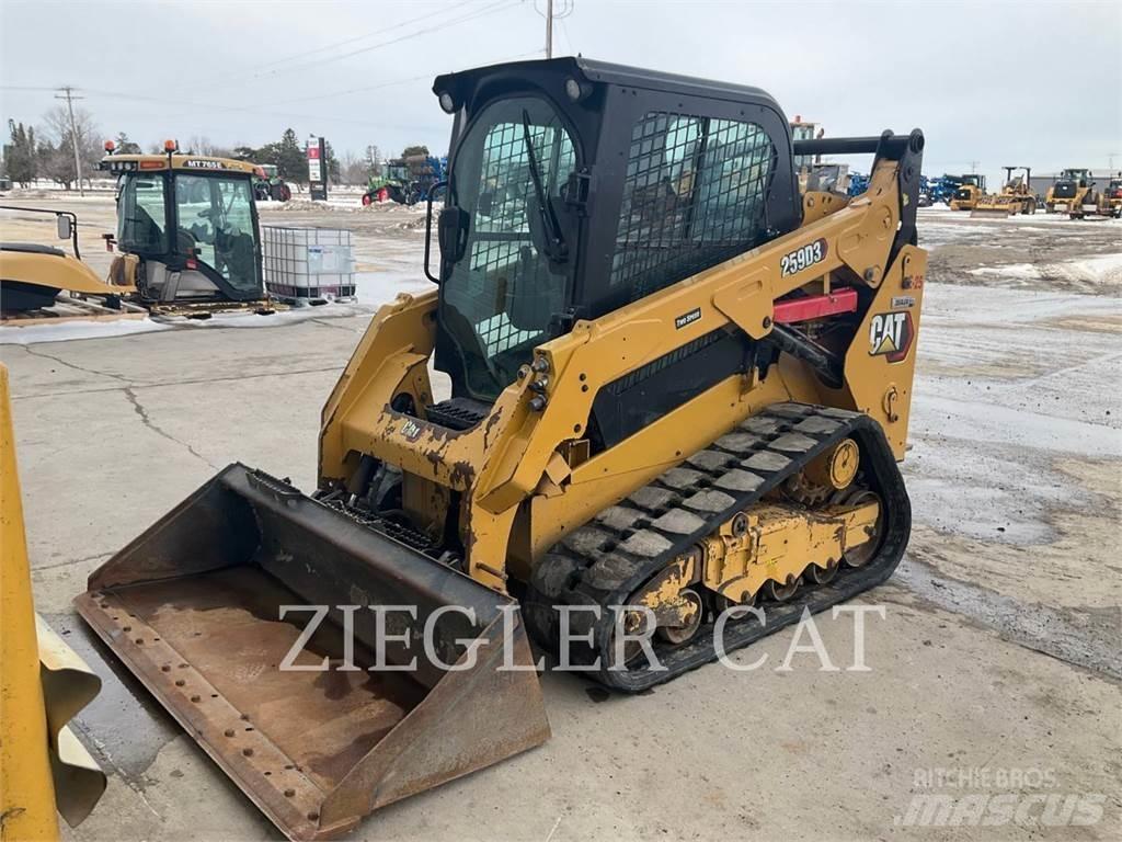 CAT 259D3 Larvebåndslæssere