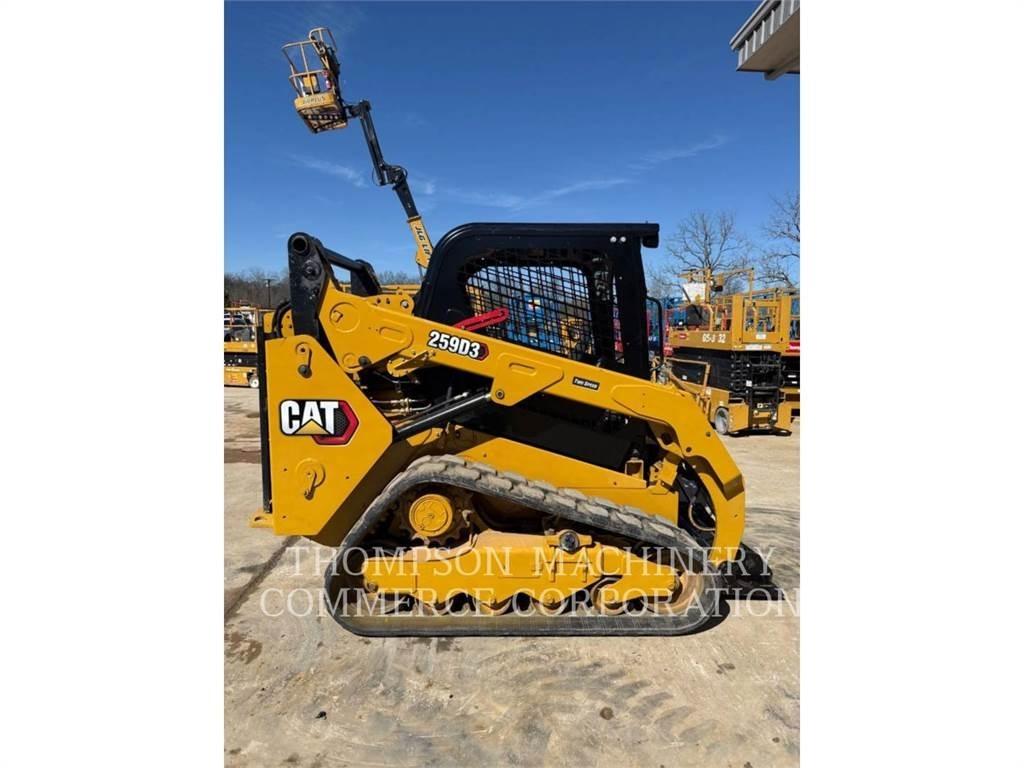 CAT 259D3 Larvebåndslæssere