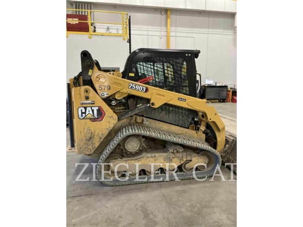 CAT 259D3 Larvebåndslæssere
