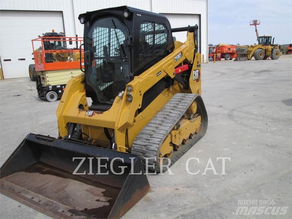 CAT 259D3 Larvebåndslæssere