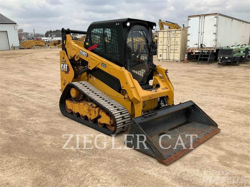 CAT 259D3 Larvebåndslæssere